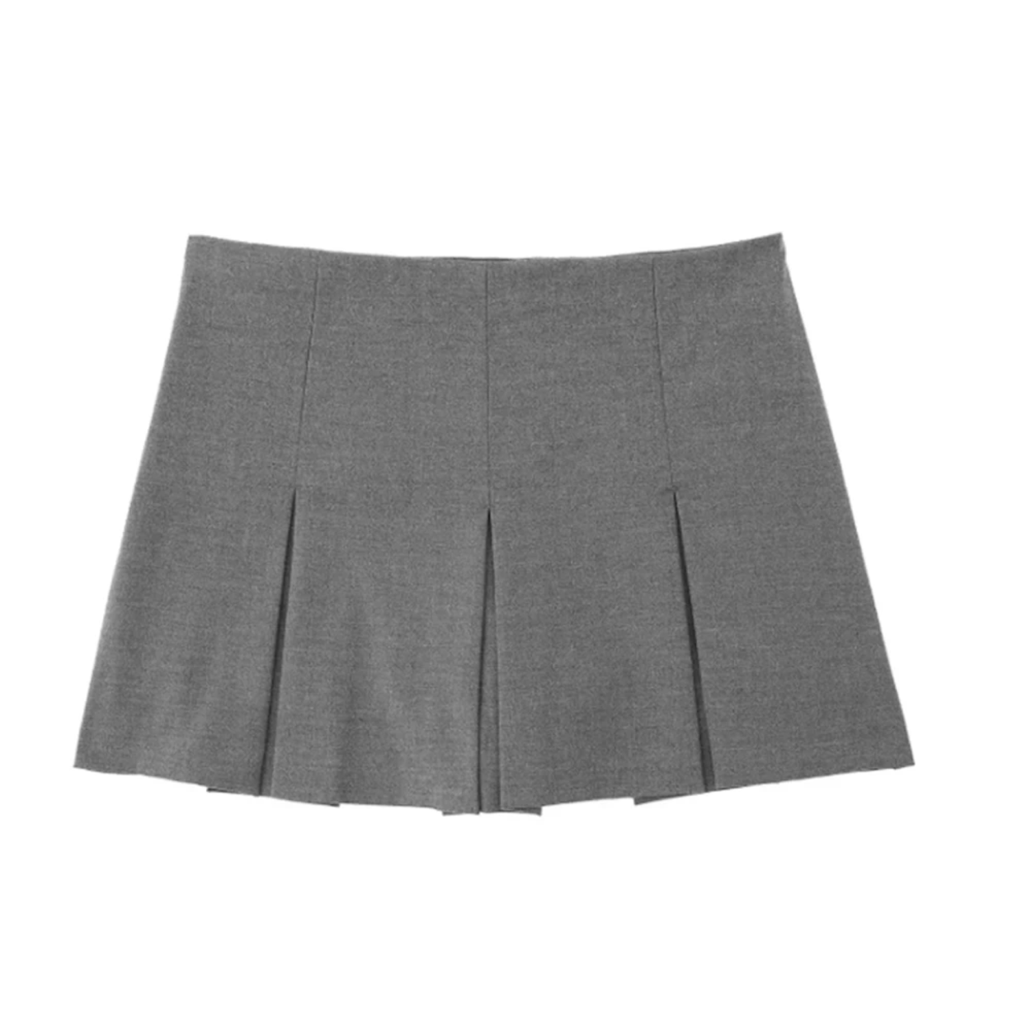 Ava | Pleated High Waist Mini Skort
